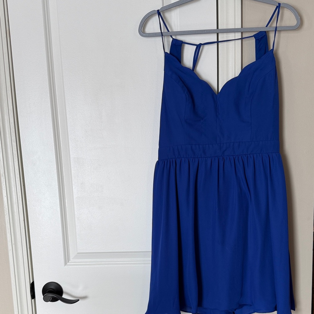 B Darlin Royal Blue Dress